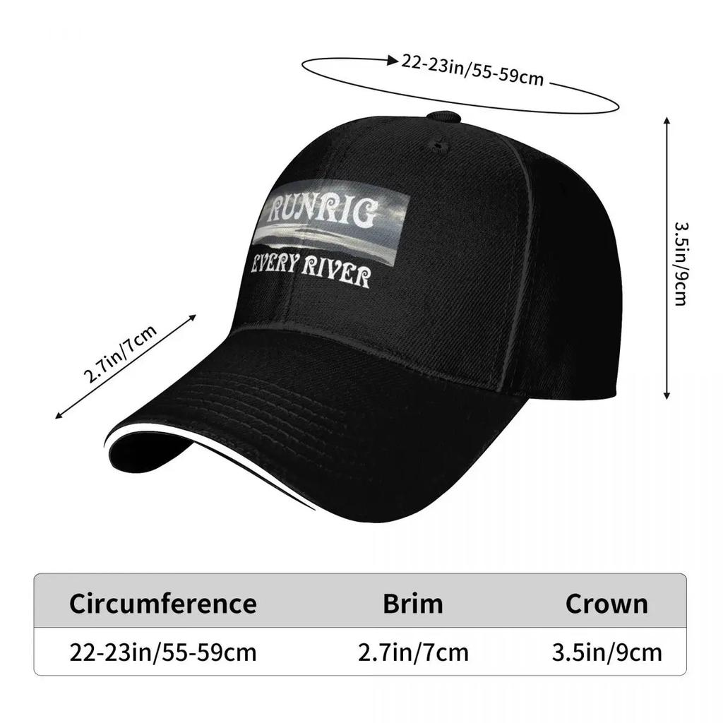 RUNRIG BAND Baseball Cap hats for men Fishing cap Women's Golf Wear Men's