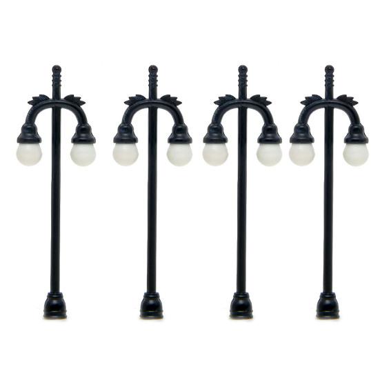 Простой дизайн, мини-кукольный домик, уличный фонарь, функция «сделай сам», садовый светильник кукольного домика из АБС-пластика