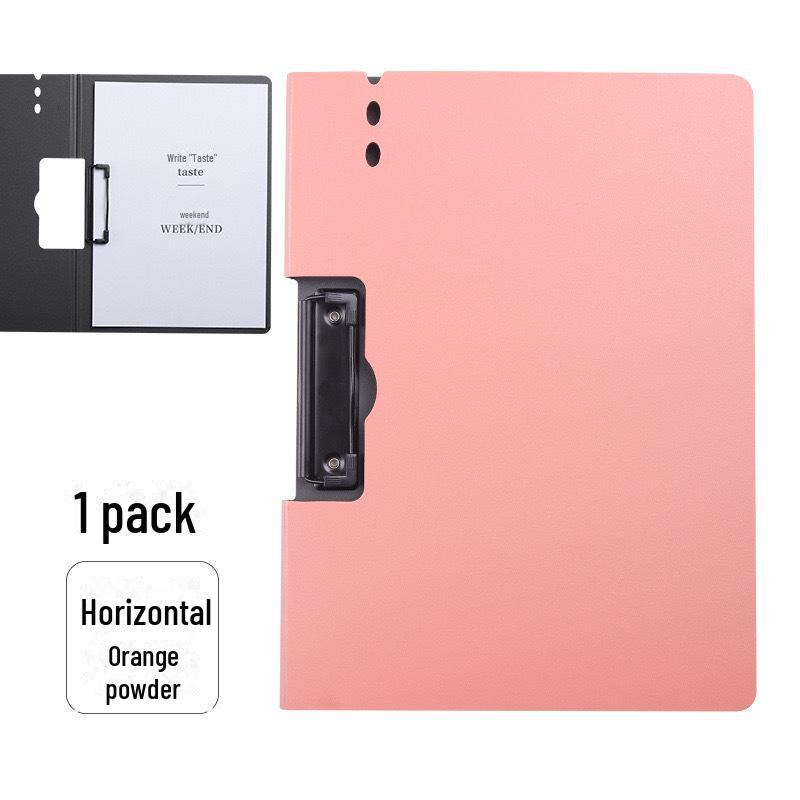 Multifunctional A4 Folder: Student Exam Paper Storage & Sorting Board - Office Supplies, Black Data Folder Pad