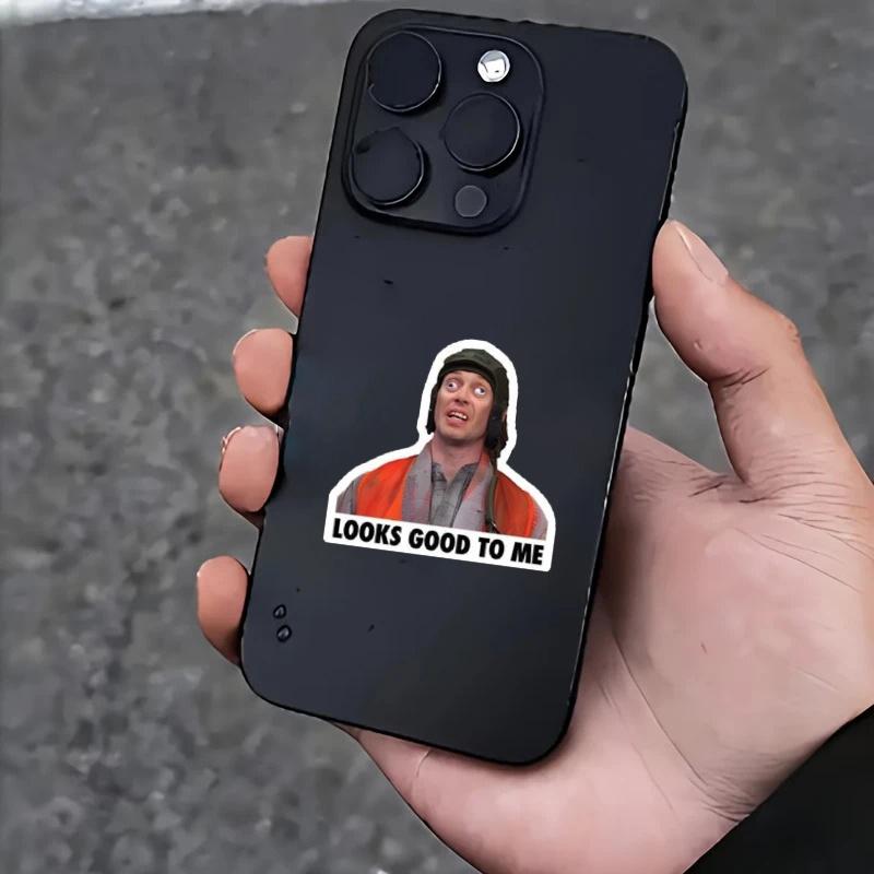 Наклейка на каску - Мем "Мне нравится" Прочная для ноутбука, машины, багажа, скейтборда и многого другого - Идеально для подростков, взрослых, для креативного декора и в подарок