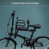 Quick Release Folding Bike Child Seat with Guardrail