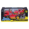 Maisto 1/64 Scale Muscle Machines Muscle Transporter / Diecast Model Car (JDM Flatbed/RWB 993 911 - Red/Orange 11543)