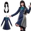 Lycoris Recoil Takina Inoue Cosplay Costume with Perfect for School and Stage Wear Inoue Uniform with Size [Excellent Quality] Wig, Adults, Events,
