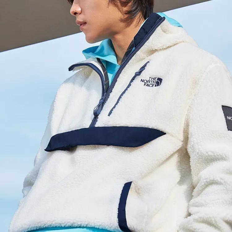 THE NORTH FACE Velvet feel Coat Unisex White (Unisex) Velvet Jackets NA4FL50J