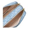 MICHAEL KORS Bryant Letter Logo Printed Shoulder Strap Adjustable and Removable Coated Canvas Camera Bag Crossbody Medium Women's Blue