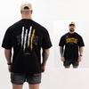 Retro 2026 Fitness Tshirt Oversize Gym Running Sport Tshirt Cotton Unisex Unisex Summer Luxury Brand Retro Loose Tee Unisex