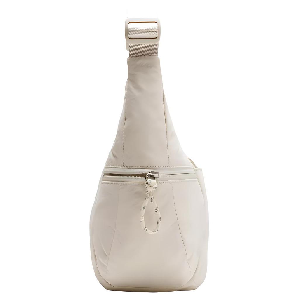 Lululemon Recycled Nylon Shoulder Bag, Crossbody Bag Unisex Ivory White LU9CACS-033454