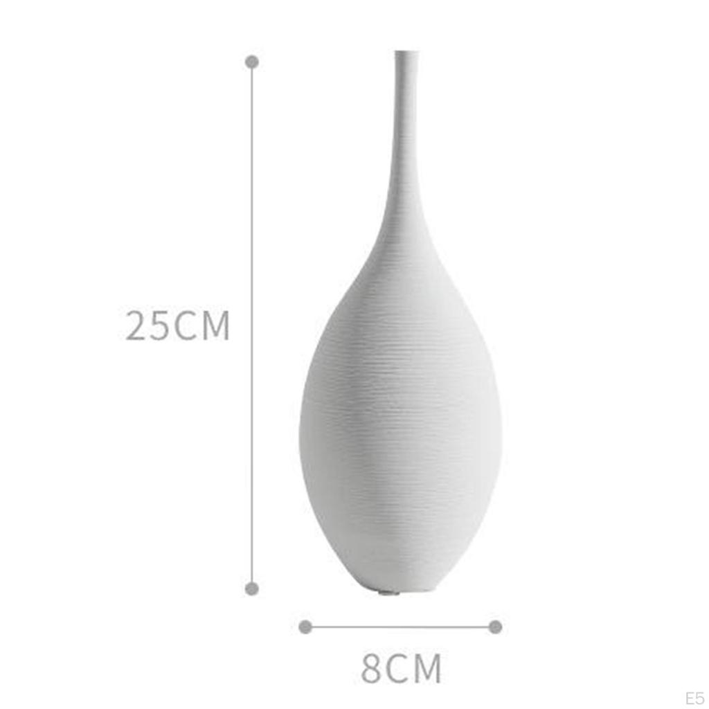 Керамические Вазы для Цветов, Декоративная Ваза-Бутон, Центральные Элементы для Домашнего Декора, Вазы для Полки, Каминной Полки