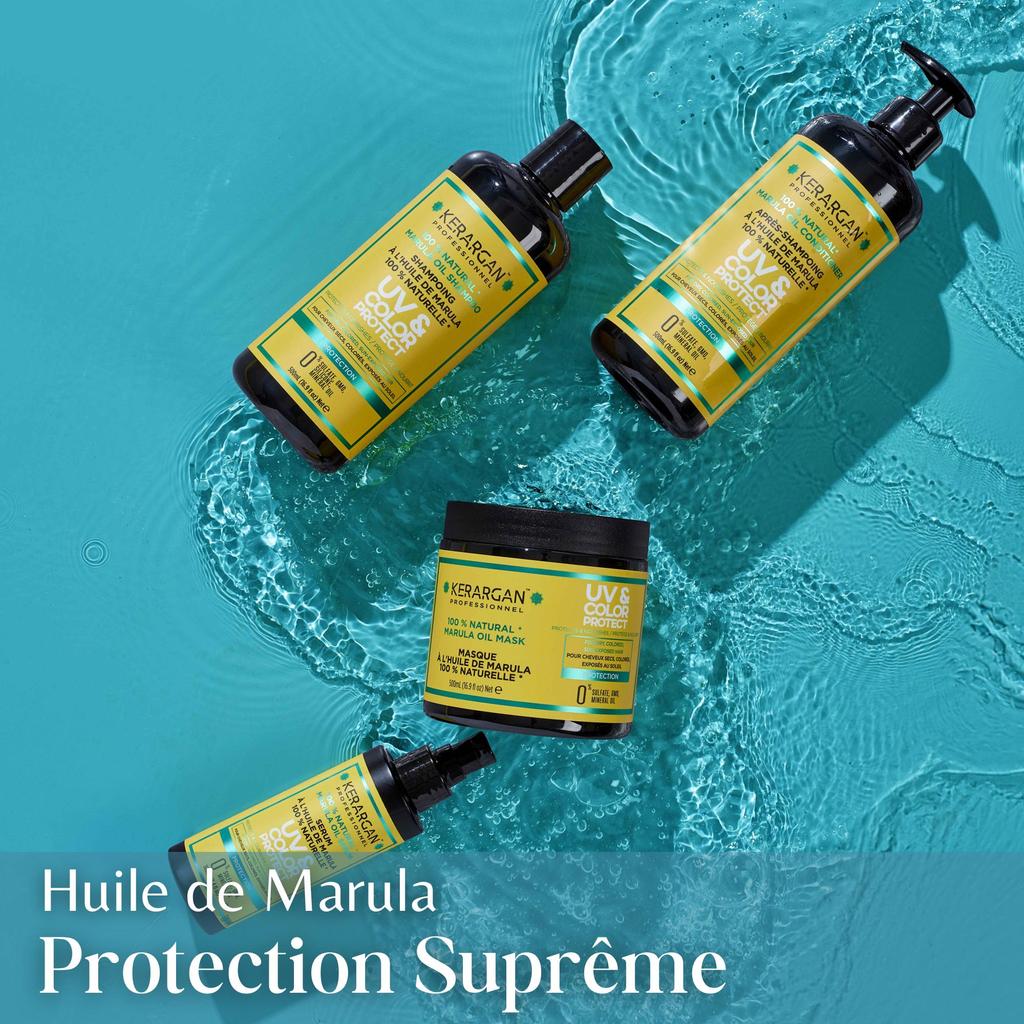 Kerargan Кондиционер для защиты цвета и ультрафиолета с маслом марулы - 500 мл