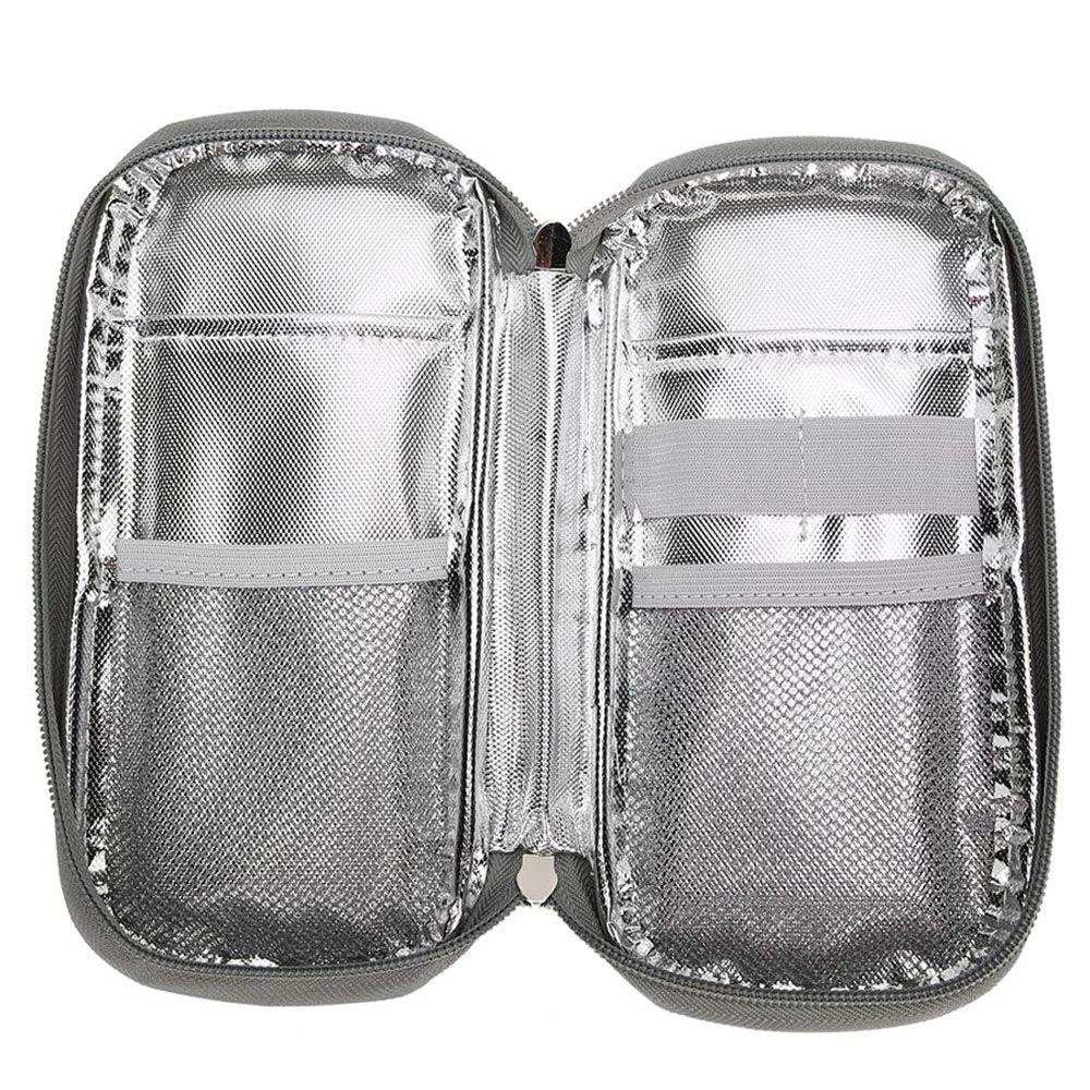 Карманный охладитель Medicla для диабетиков с термоизоляцией, сумка для охлаждения инсулина, защита для таблеток, дорожный футляр