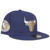 Casquette Ajustée New Era 59fifty Nba Chicago Bulls - Marine/blanc - Homme