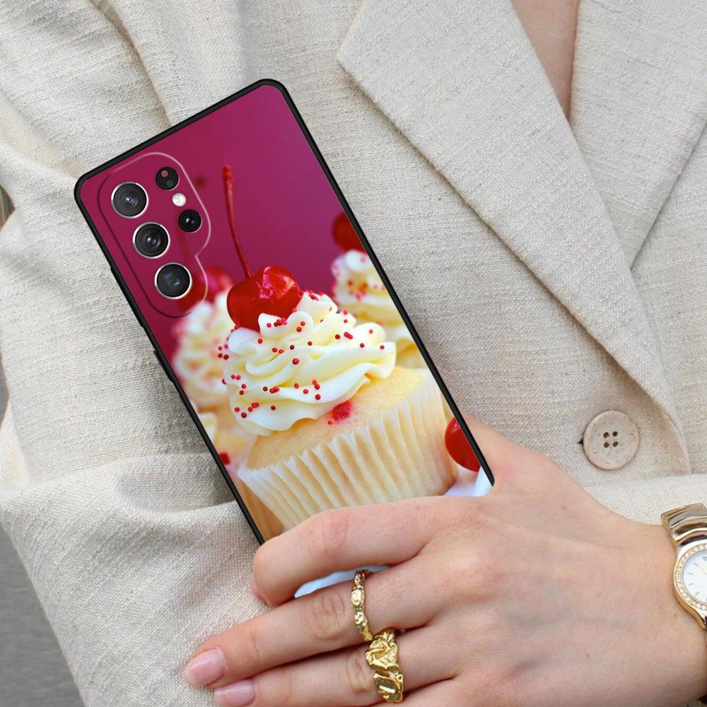 Чехол для телефона Samsung Galaxy S26 Ultra S25 S24 S23 S22 S21 S20 Note10 'Торт Фэнси Десерт'