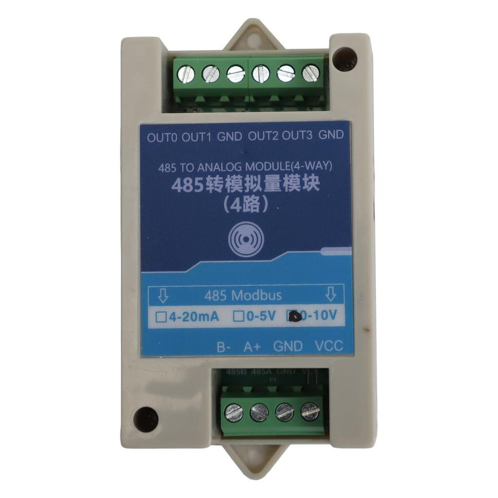 24 Channel For Modbus RTU RS485 To Analog Output Device For Industry Use