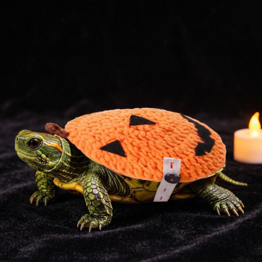 Flexible Fit Turtle Pumpkin Clothes Decorative Pet Turtle Outfit Cosplay Event