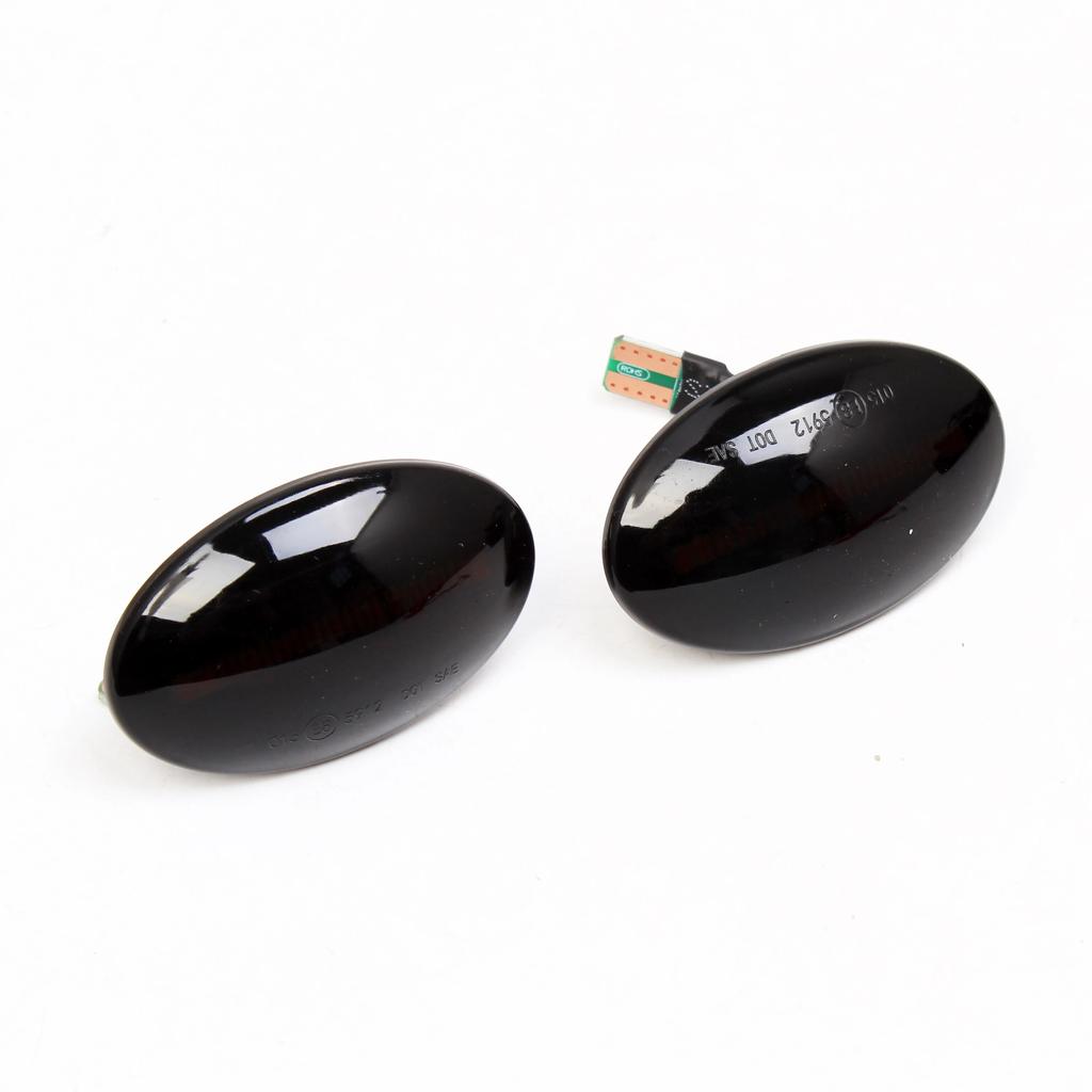 Для Ford Fiesta MK3 4 KA Mondeo Transit Tourneo светодиодный динамический боковой габаритный указатель поворота движущийся последовательный поворотник 2 шт.