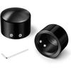 For Harley Sportster 883 XL1200 X48 Dyna CVO Fat Bob FXDFSE Blackline FXS Front Wheel Axle Nut Cover Cap