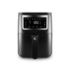 KitchenCook 4l Oil-Free Fryer - 8 Programs - Digital Timer - Adjustable Thermostat - 1400w - Black