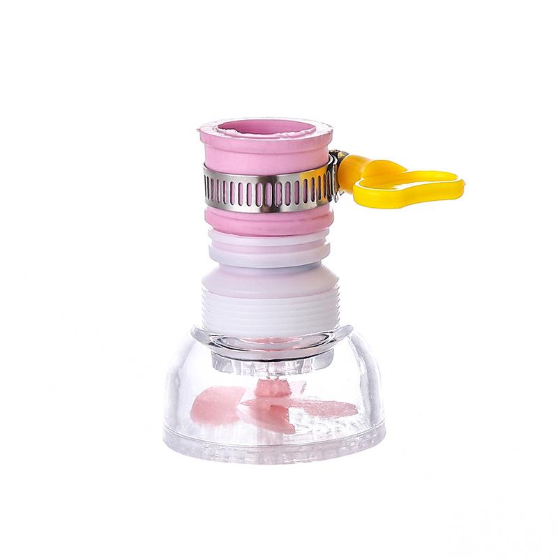 360 Degree Adjustable Faucet Extender Shower Water Tap Gadget  Water Tap Extension Filter  Kitchen Bathroom Accessories