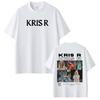 Rapper Kris R Album Tour 2026 Print Tees Unisex Women Fashion Clothing Tshirts Shortsleeved Casual pure Cotton Hiphop Tshirts