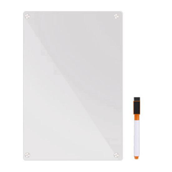 Магнитный холодильник-календарь, прозрачная многоразовая акриловая доска для сухого стирания, бытовой органайзер, доска