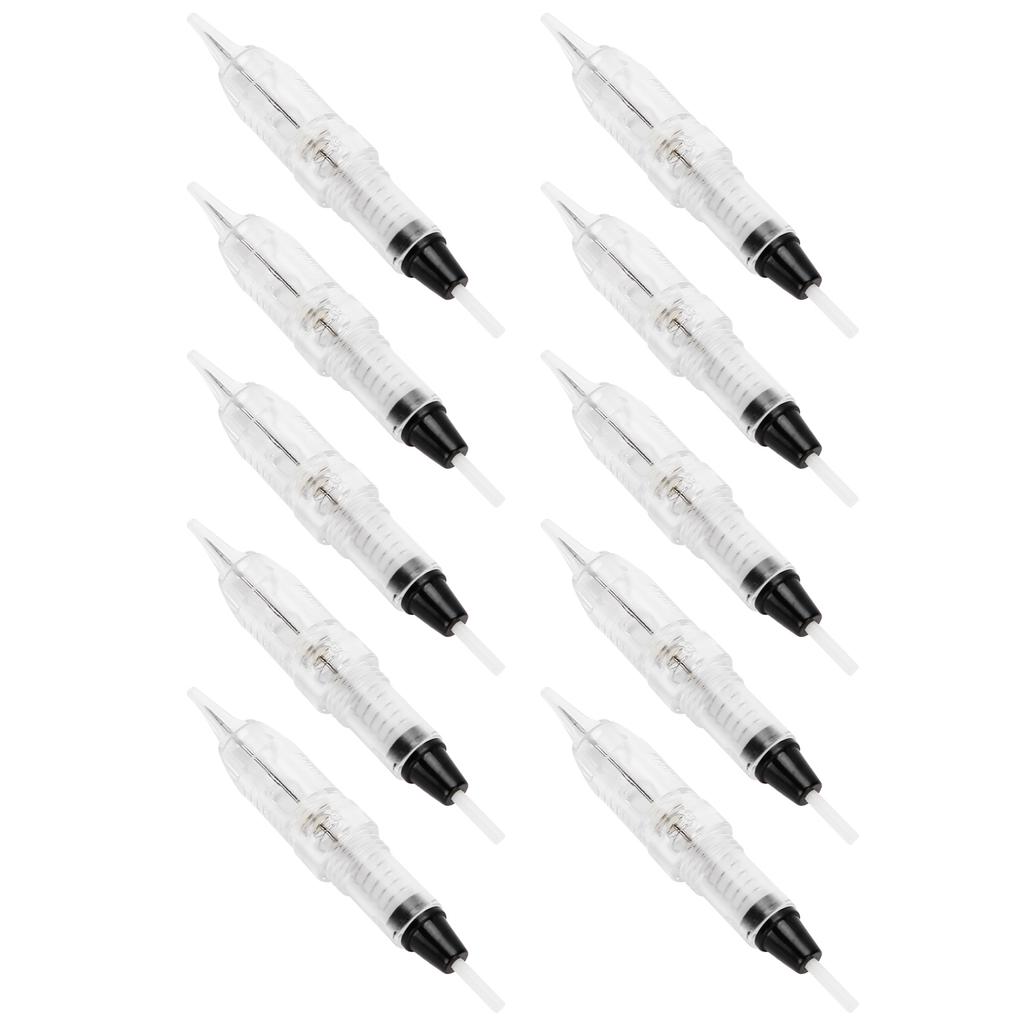 10pcs Cartridge Tattoo Needle Eyebrow Eyeliner Needles for Microblading Tattoo Machine3R