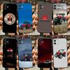 Чехол для телефона Трактор ферма Для iPhone 15,14,13,12,11,Plus,Pro Max,XS,X,XR,SE,Mini,8,7 M-Massey F-Ferguson Мягкий силиконовый Черный чехол