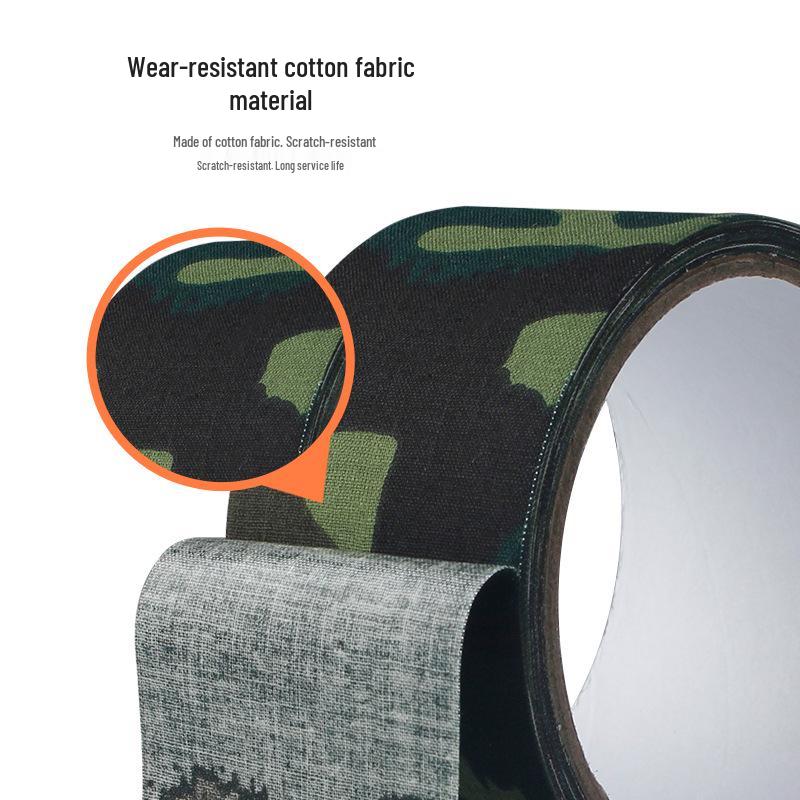 High Viscosity Bionic Camouflage Tape - Self-Adhesive Cloth for Motorcycle Decoration & Outdoor Use