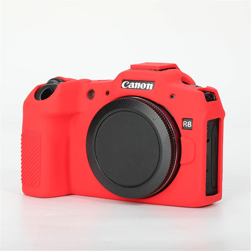 r8 Soft Silicone Skin Armor Camera Body Case For Canon EOS R8 Digital Camera