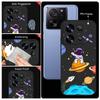 Чехол для телефона с принтом астронавта для Xiaomi 13T Pro Poco X6 F6 Redmi Note 13 12 Pro 11 10, мягкий силиконовый ремешок для защиты линз, противоударный тонкий чехол