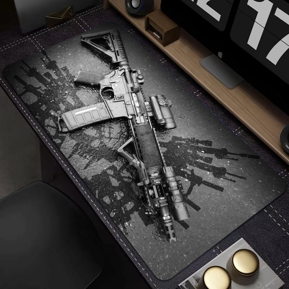 Cool Gun parts assembly Mouse Pad XXL Large Office DeskMat Computer Laptop Keyboard Mat Gaming Mousepad Non-Slip Cushion 900X400