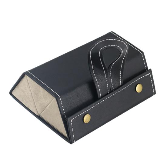 Коробка для хранения очков с металлическими защелками, несколько отделений, однотонный дизайн, органайзер для солнцезащитных очков, кейс для хранения ювелирных изделий