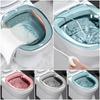 Plastic Medicine Fumigation Basin Multicolor Bidet Rinser Thicken Toilet Sitz Bath  Pregnant Woman