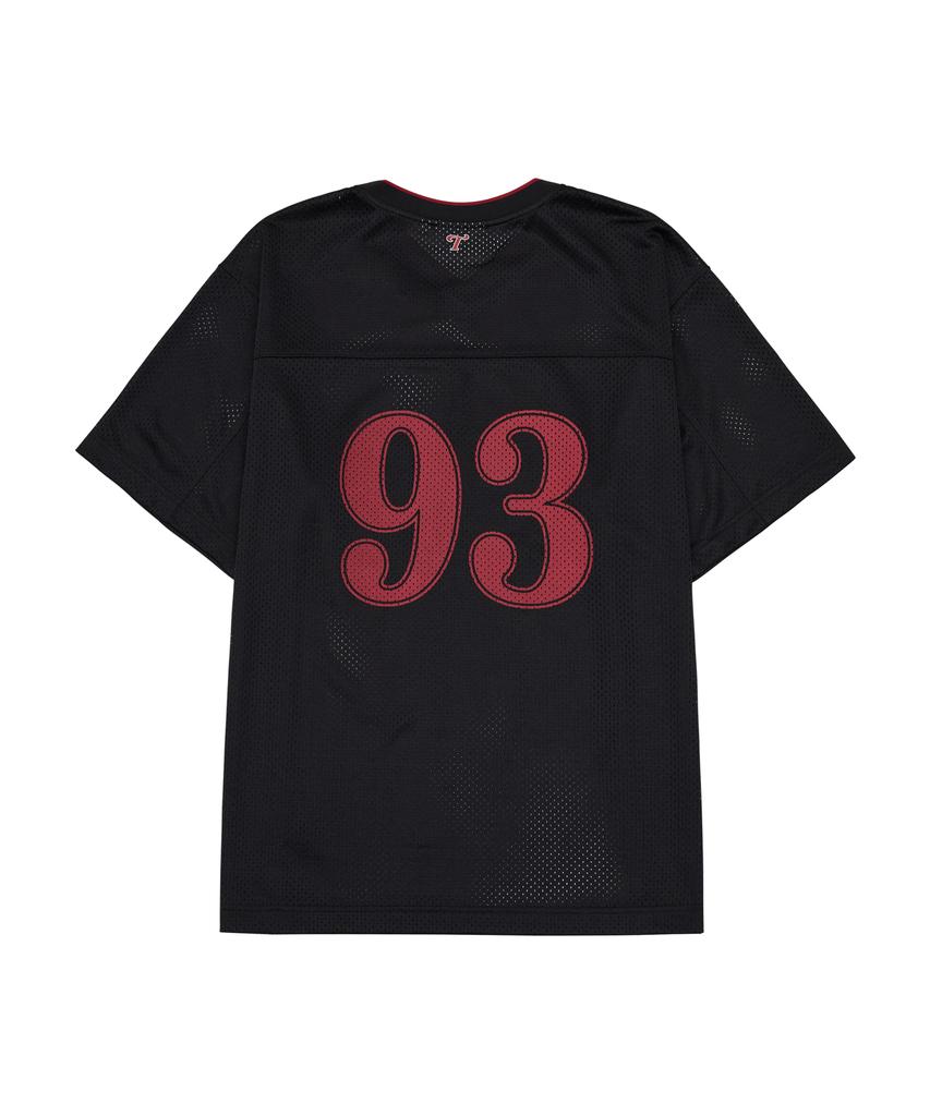 1993STUDIO [Lg Twins X 1993 Studio] 93 Пробивной Футболка с Большим Логотипом_Черный