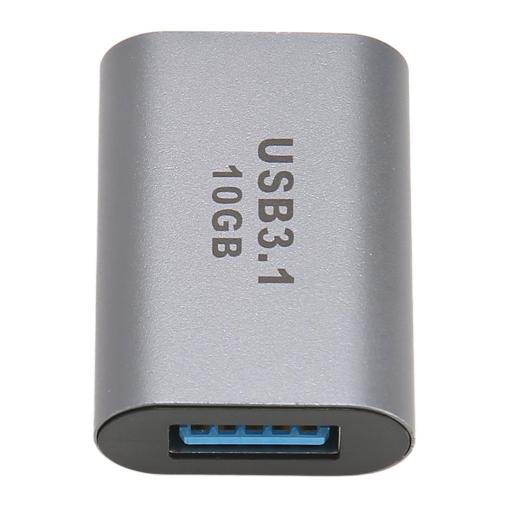 USB 3.1 To Type C Adapter Female To Female 10Gbps Plug and Play USB A To USB C Adapter for Phone