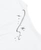 RuNaKi'Hu' Wxt102 Kazeni Maucho Layered Sleeveless (White)