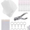 Shrink Film Papers Decor Paper Crafts for Keychains Necklace Birthday