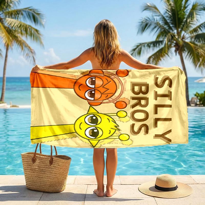 Sprunki Fashion Beach Towel: Ideal for Summer Adventures Soft, absorbent and quick drying suitable for swimming and bathing