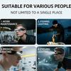 Waterproof Intelligent Sensing Headlight Lightweight LED Headlight Glasses  Comfortable