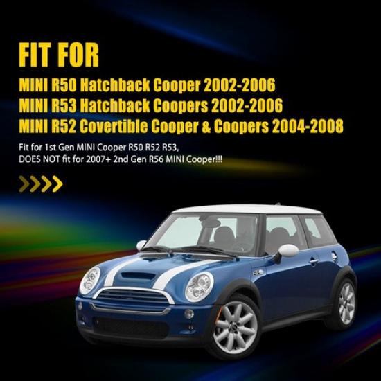 2X LED Clear Side Marker Light Dynamic Amber For R50 Mini Cooper R53 2002-2006