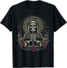 New Limited Santa Muerte Perdoname Skull, La Santa Muerte T-Shirt Tops TeeA