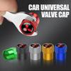 Car Styling 3D metal 4PCS Wheel Tire Valve Stem Caps Cover Accessories for MITSUBISHI Ralliart Competition Outlander ASX AIRTREK