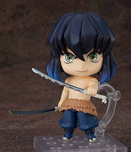 Раскрашенная подвижная фигурка Nendoroid Demon Kimetsu no Yaiba Inosuke Tsukihira G12140 Slayer, немасштабируемая АБС и ПВХ