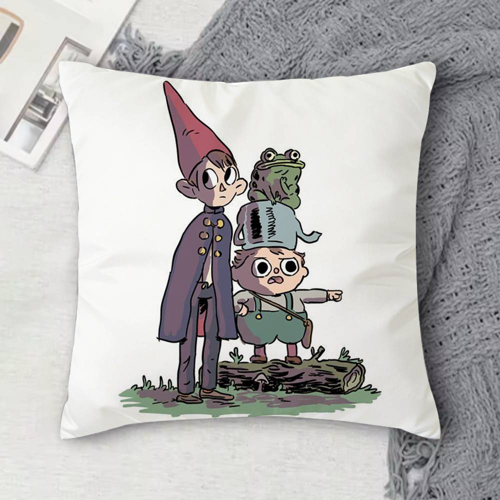 OOver the Garden Wall Doublesided Printed Square Decorative Cushion Cover for Sofa Living Room Home Decor