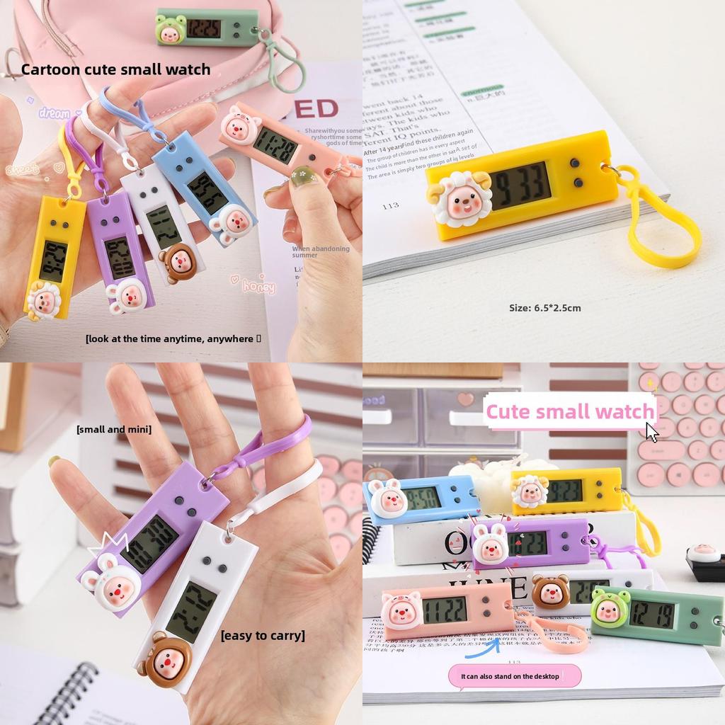 Cute Cartoon Digital Desk Clock With Timer For Kids And Classroom Time Management