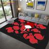 Нескользящие коврики в стиле аниме Наруто для гостиной, удобный ковер, мягкий напольный коврик, коврики для спальни, коврик для дома, большой пушистый коврик