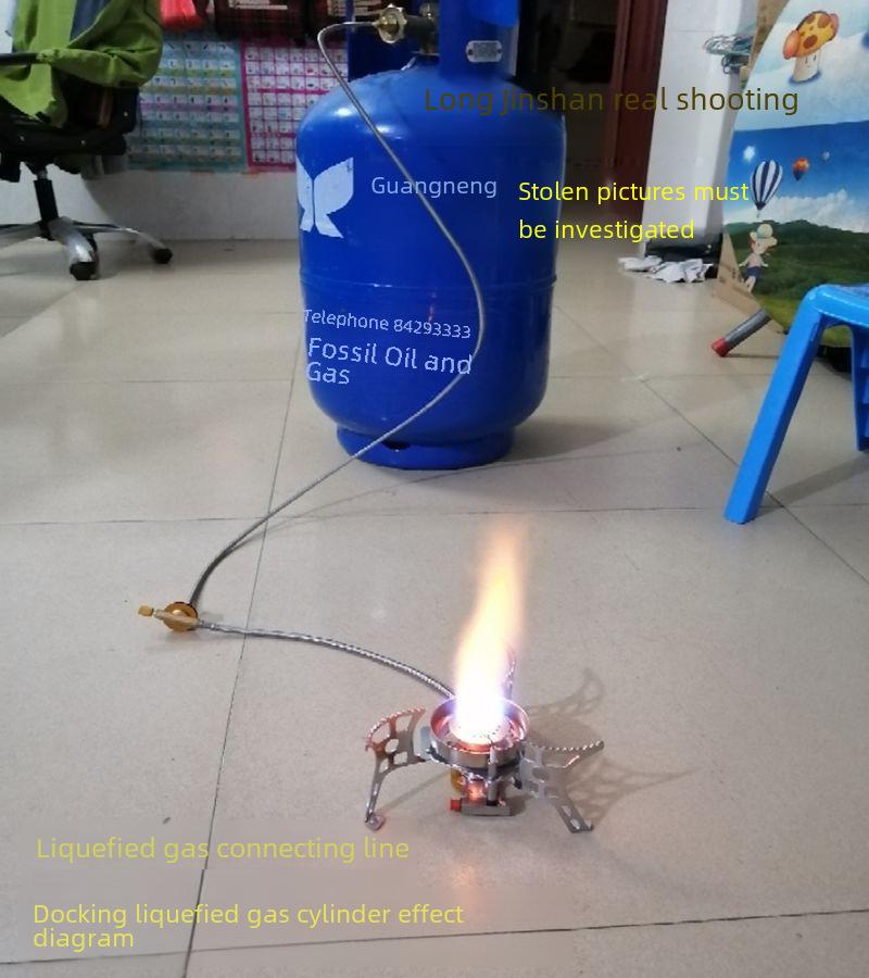 Чанцзиньшань ветрозащитная медная переносная походная печь