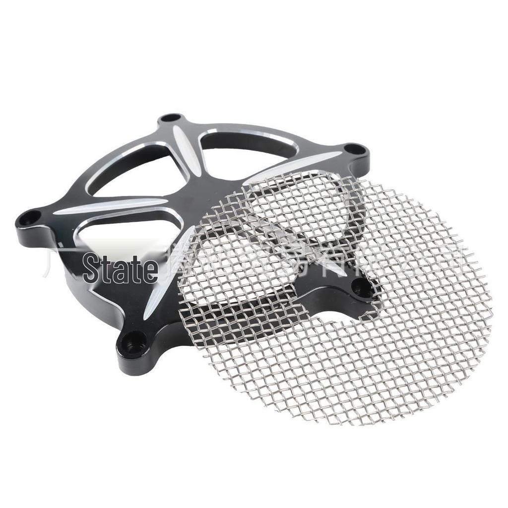 Large Air Filter for Motorcycle: Fits Glide, Dyna, Road King, Fat Boy, Inheritor, Breaker Models