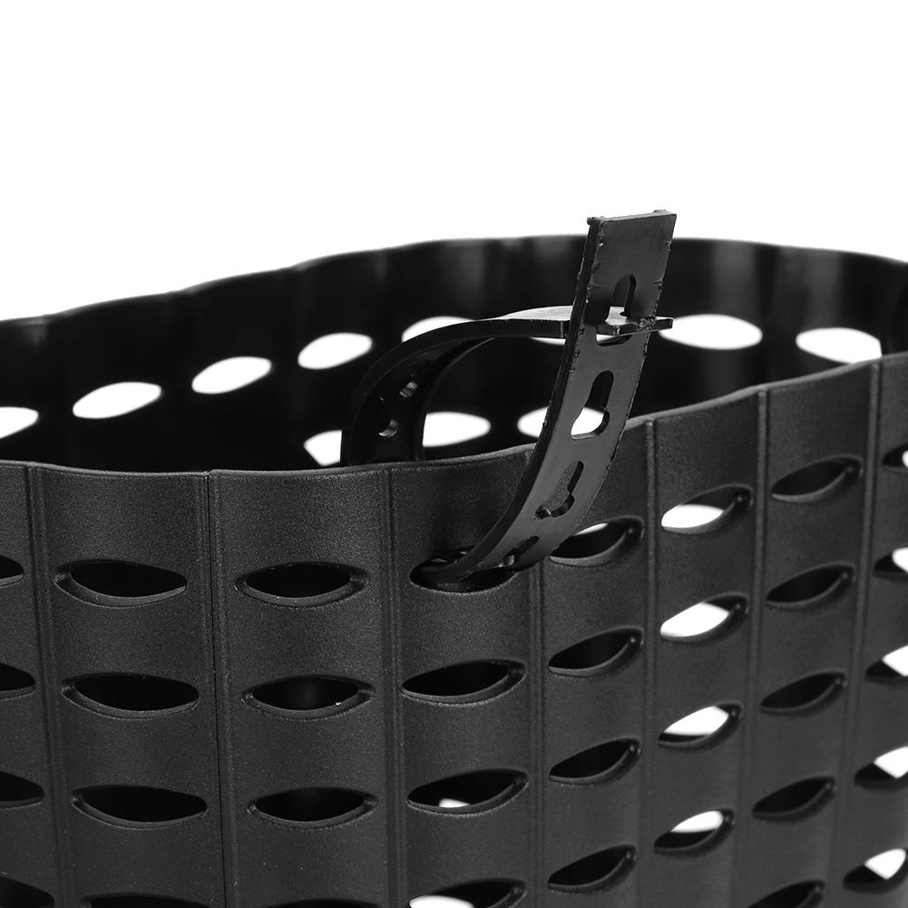 Детский велосипед детский велосипед утолщенный пластиковый передний подвесной корзина сумка для хранения аксессуар черный