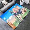 Cute Kawaii S-SPY-X-FAMILY NonSlip Area Rug for Living Room,Bedroom,Playroom,Kitchen,Door Floor Mat Home Decor Rug Gift Alfombra