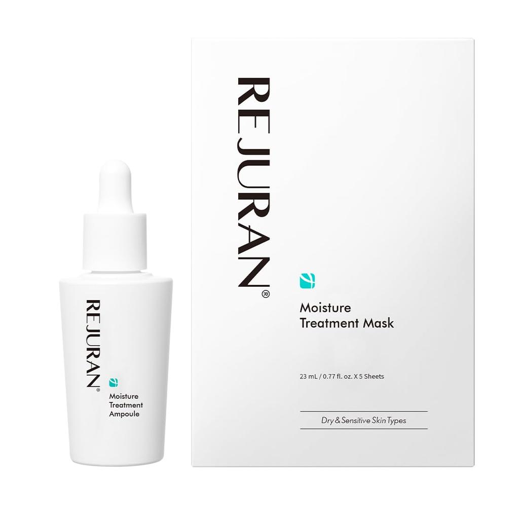 REJURAN Official REJURAN Moisture Treatment Ampoule 30 мл Увлажняющая лечебная маска 5 шт. PDRN Serum Skin Care Korean Cosmetics Set/Moisture +